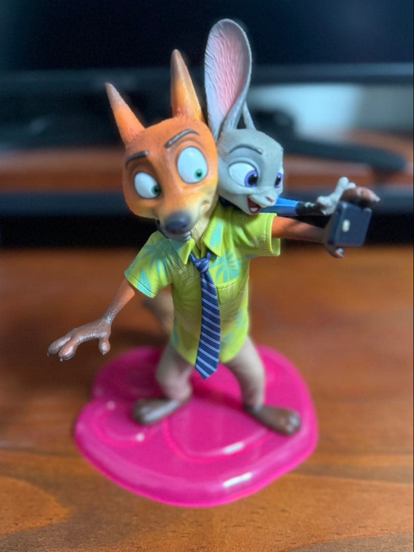 ズートピア ハッピーくじ A賞 フィギュア ジュディ ニック 美品 即日発送