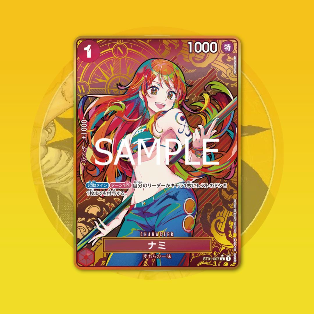 ワンピースカード ストレージBOX ナミ 金枠 - メルカリ