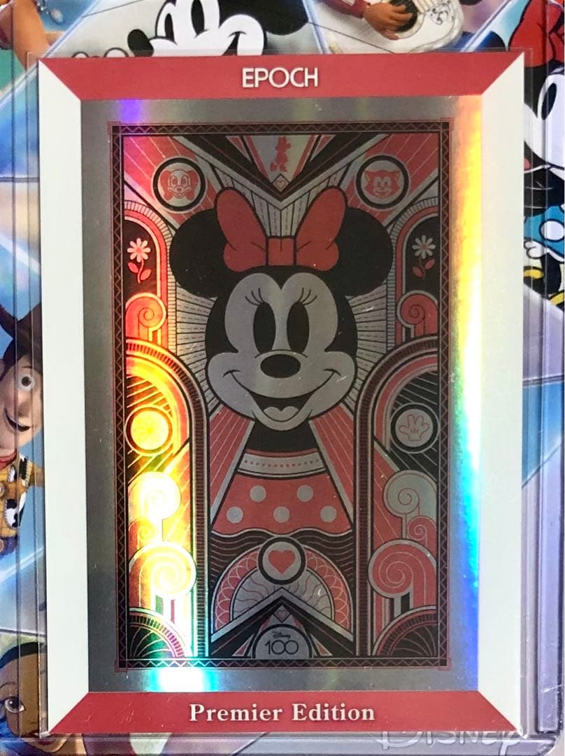 ミニーマウス プラチナムインサート パラレル EPOCH DISNEY 100