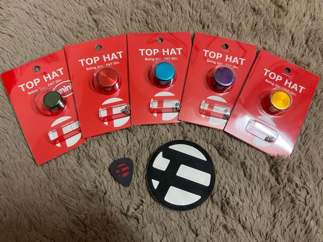 B'z トップハット　5個セット　TOP HAT Being Inc. FAT
