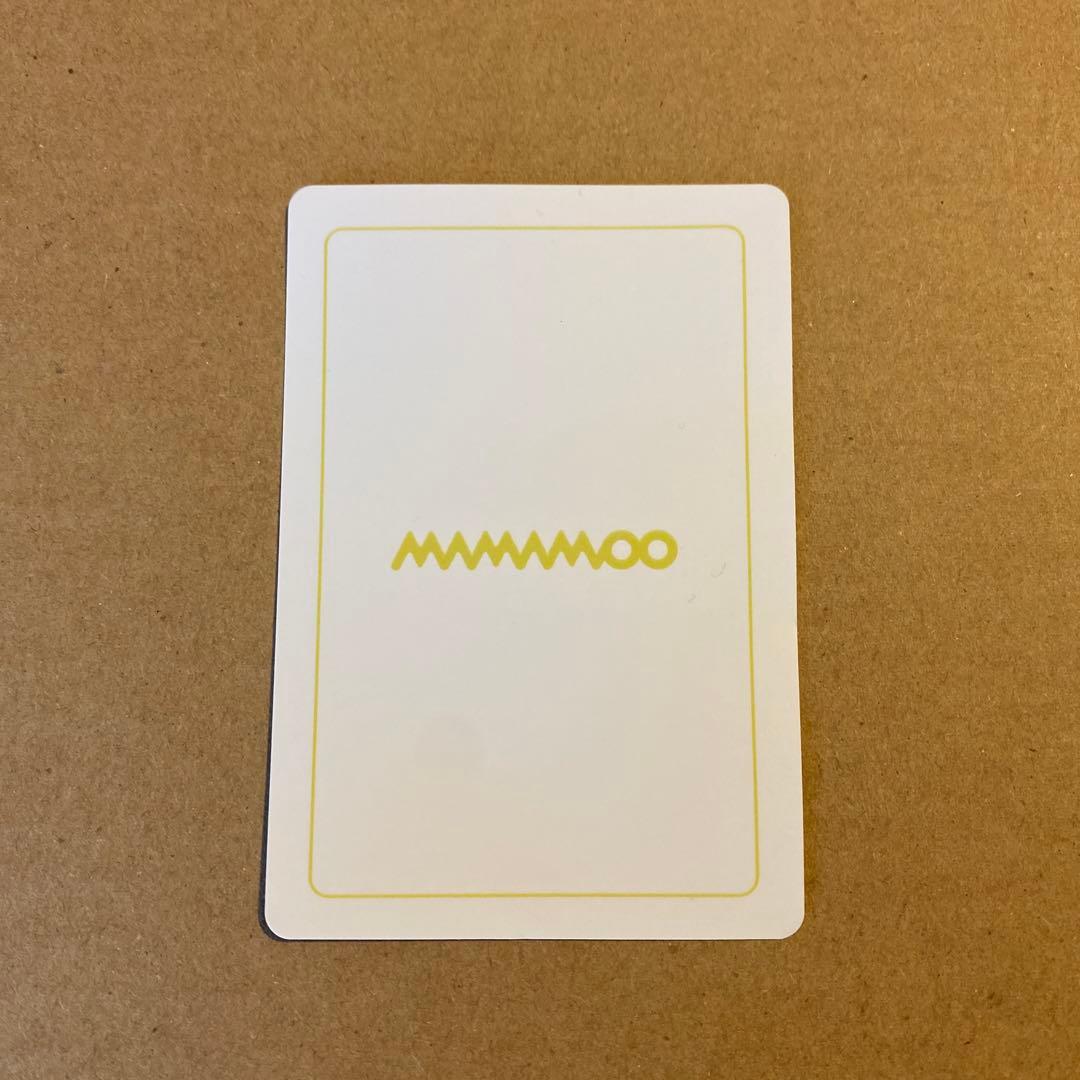 やや難あり※ MAMAMOO 日本デビュー2周年特典トレカ ファサ - メルカリ