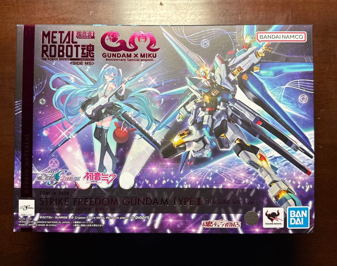 新品未開封】ストライクフリーダムガンダム弐式 初音ミク Ver. - メルカリ