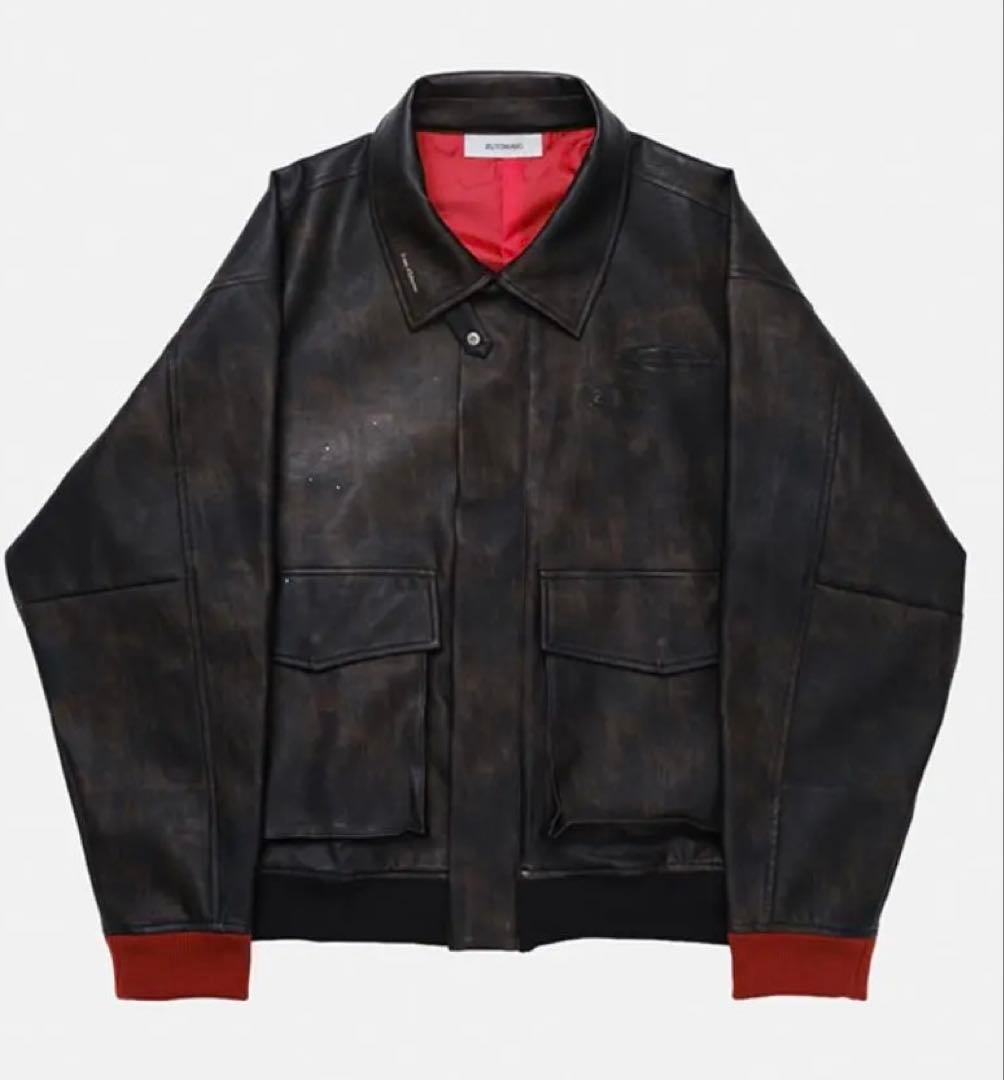ずとまよZutomud Fake Leather Blouson L Zutomud Fake Leather Blouson - ZUTOMAYO MART