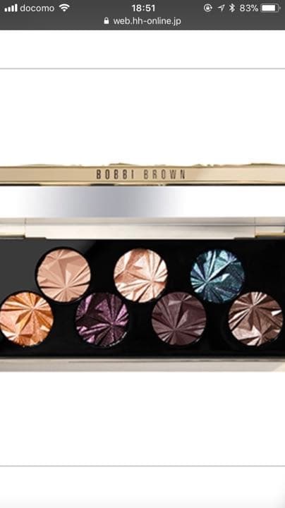 ボビイブラウン リュクス ジェムズ アイシャドウパレット