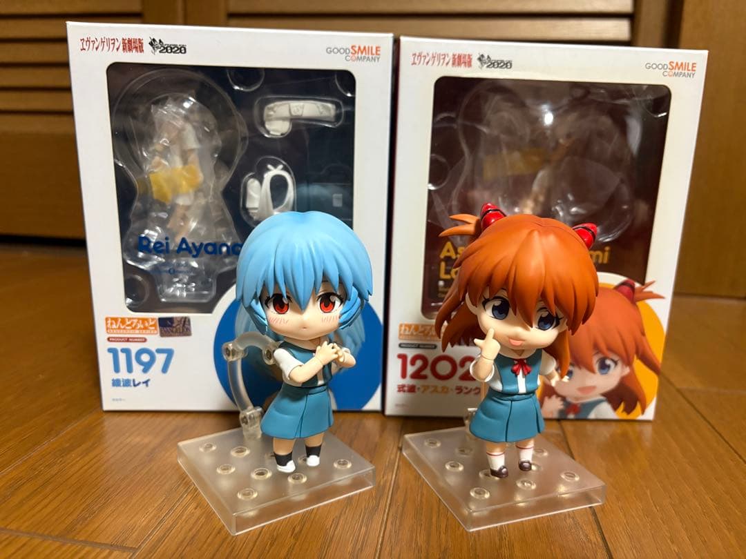 ねんどろいど　アスカ　レイ　制服ver.