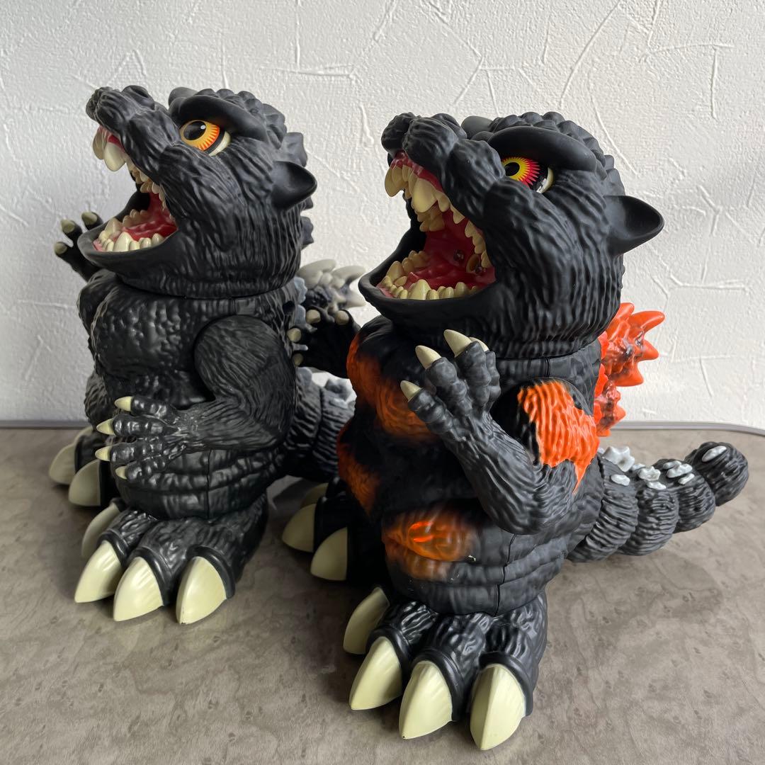 シャイン 超音波式加湿器 「加湿王 バーニングゴジラ」2体セット 稀少品