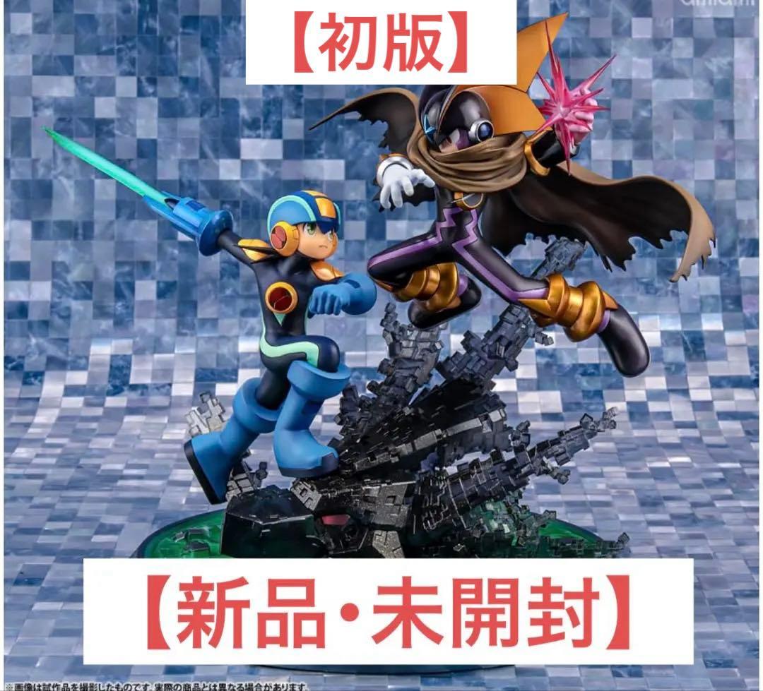 【新品・未開封】(初版)ロックマンエグゼ ロックマン vs フォルテ フィギュア