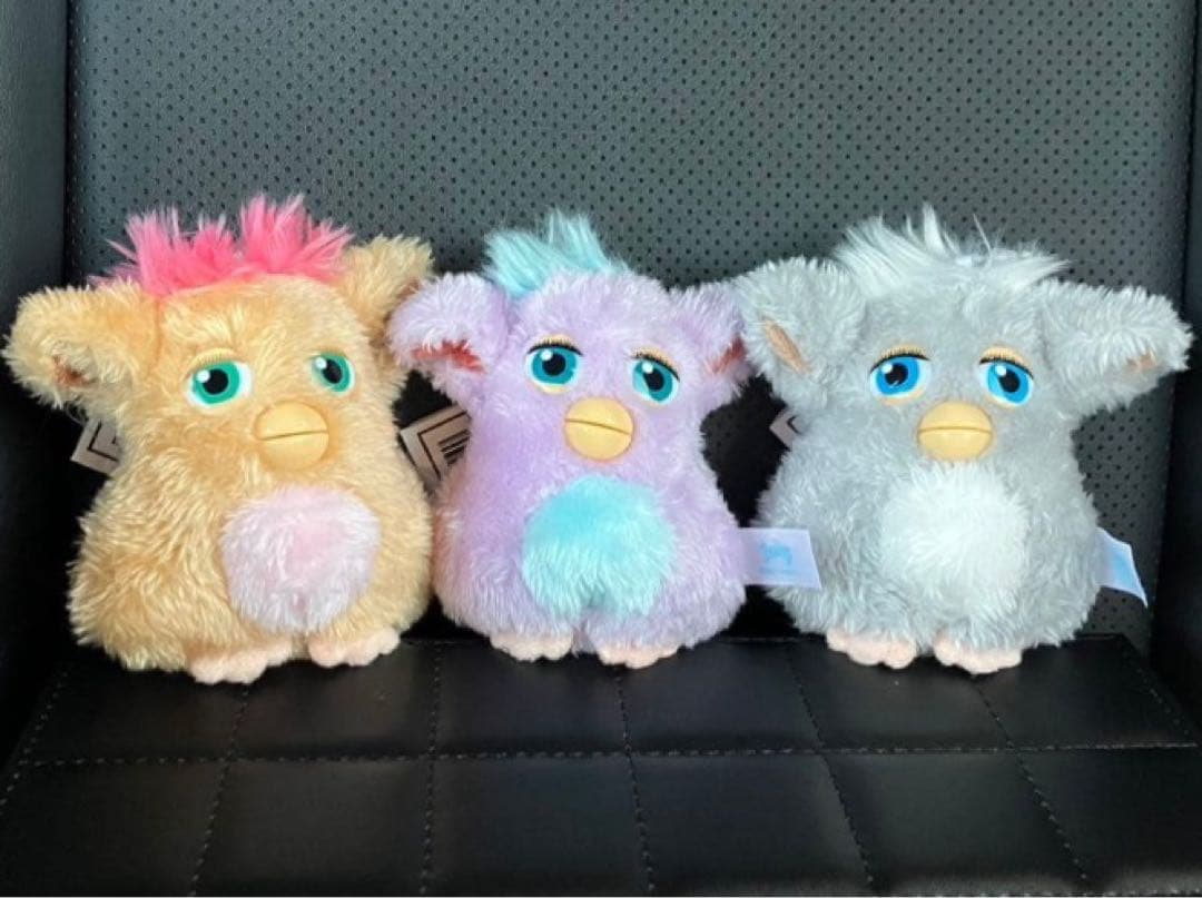 レトロファービー ぬいぐるみマスコット 全3種コンプリートセット