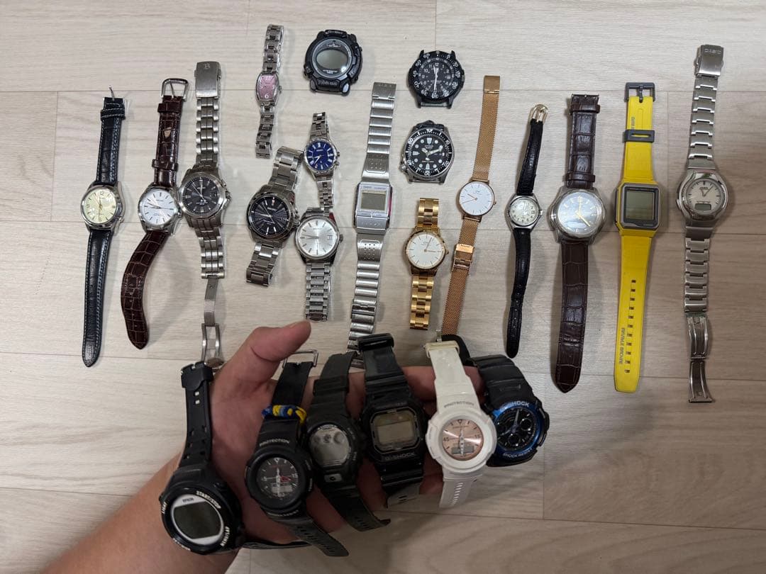 CEIKO、CASIO、DW…時計セット(23個) ジャンク