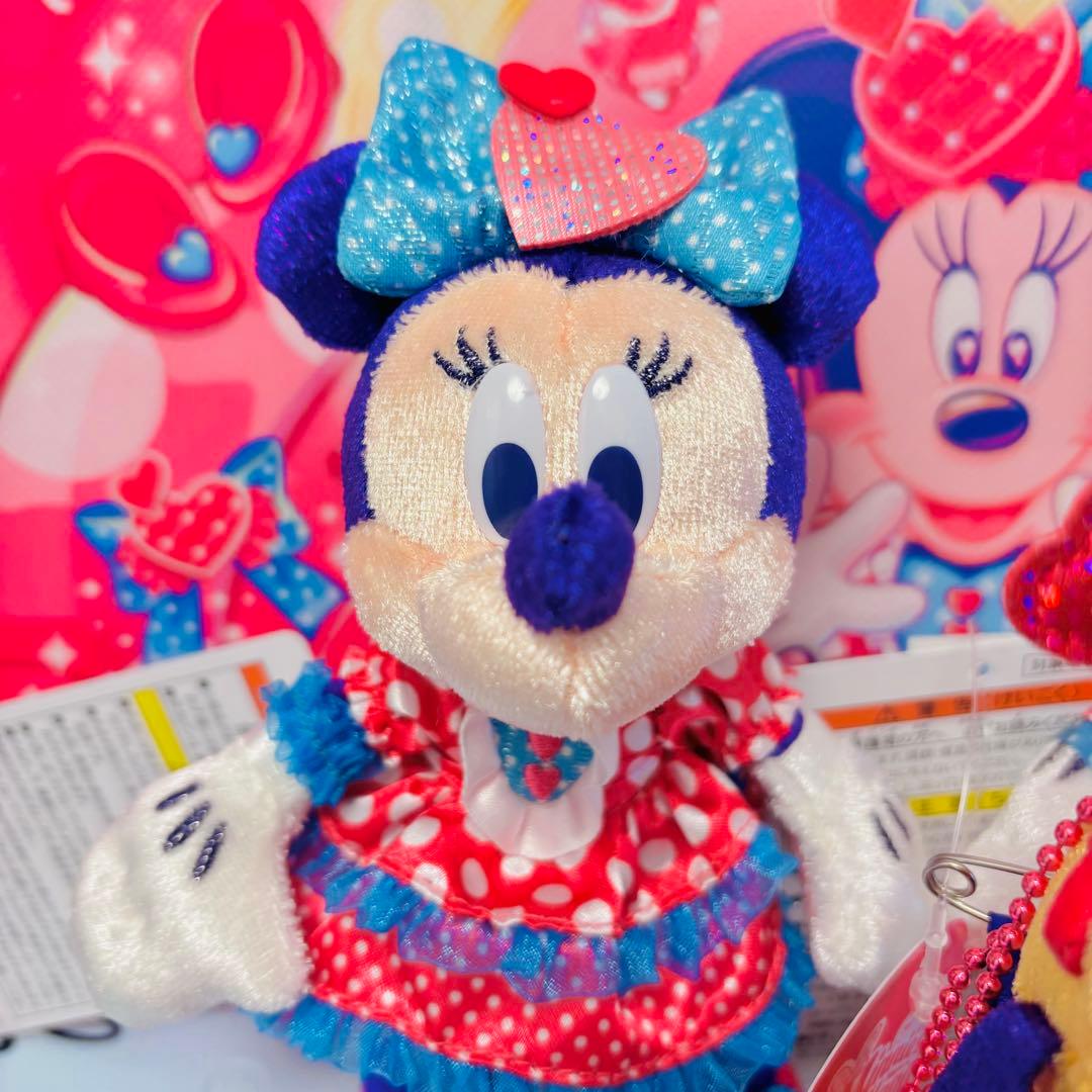ミニー ミッキー プルート ぬいぐるみバッジ パルパルーザ ファン