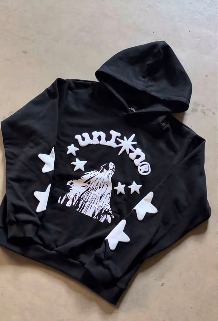 333union hoodie drip 星柄