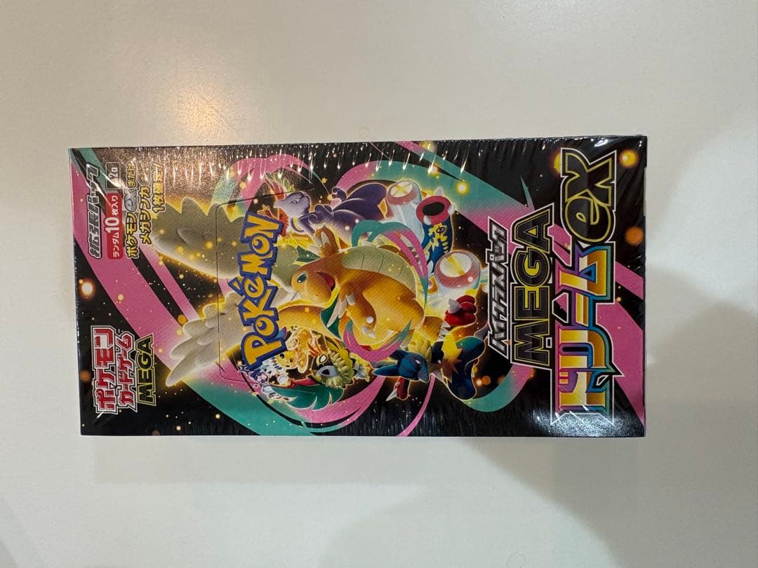 ポケモンカードゲーム メガドリームＥＸ　シュリンク付き MEGAドリームex 新品未開封 シュリンク付き BOX ポケモンカード