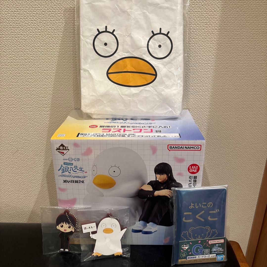 一番くじ 3年Z組 銀八先生 ラストワン賞 桂&エリザベス フィギュア＋D賞と他