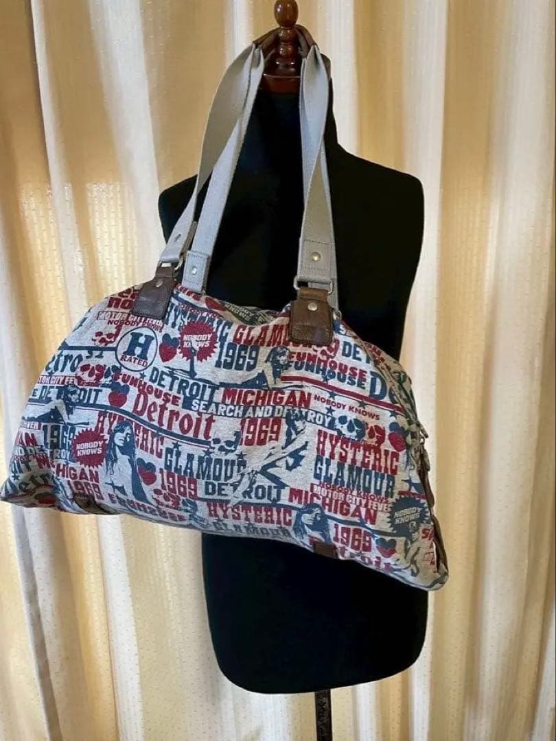 【即日匿名配送可能】ヒステリックグラマー トートバッグ ボストンバッグ