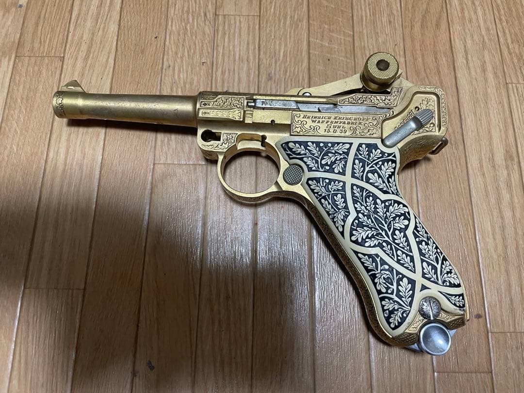 ACGモデルガン　ルガーP08 ゲーリングルガー ACG] ルガーP08 ヘルマンゲーリング 4インチ 金属モデルガン 説明書