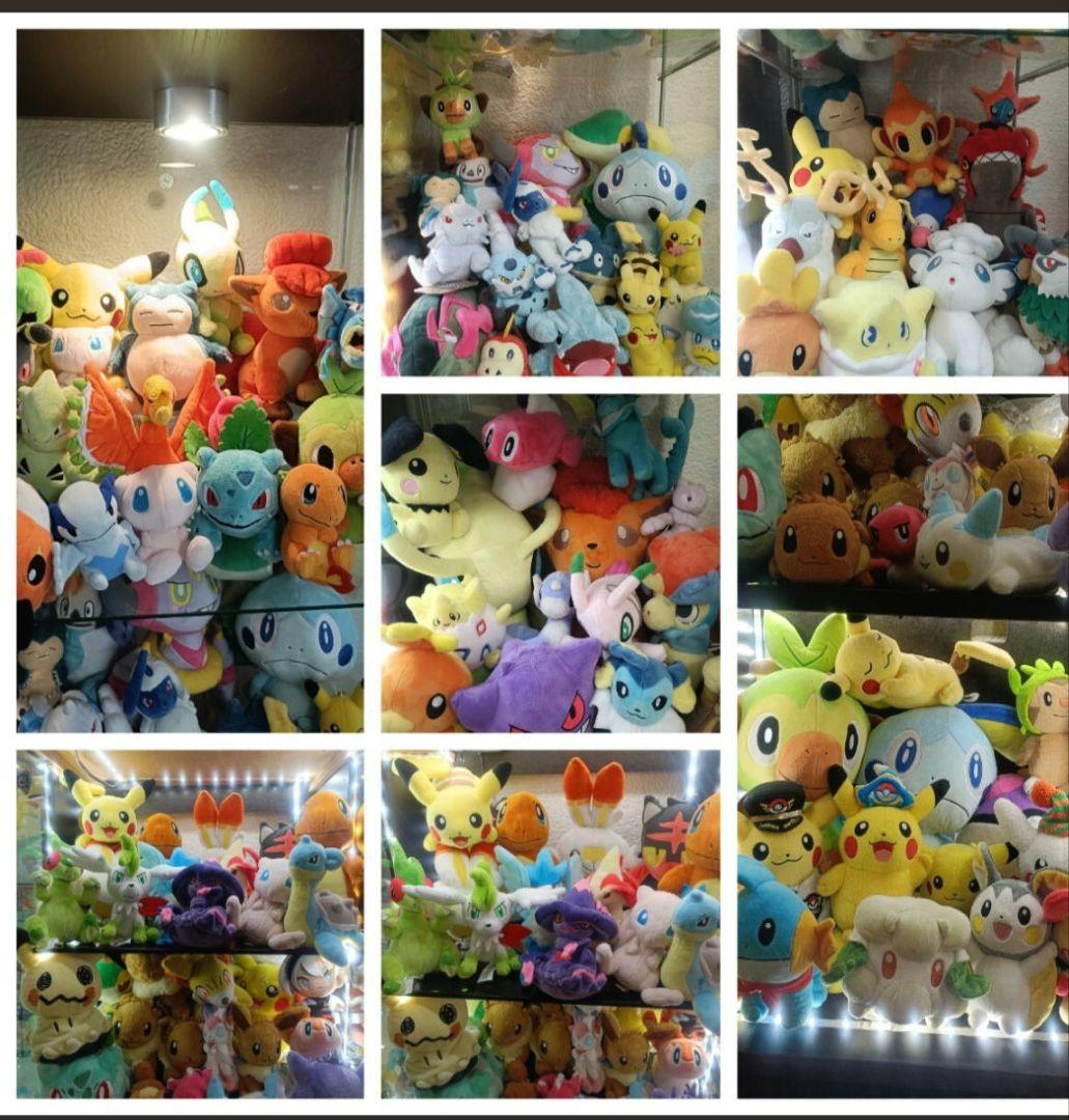 113体　 ポケモン　ポケモンセンター限定のみ　ぬいぐるみ　まとめ売り