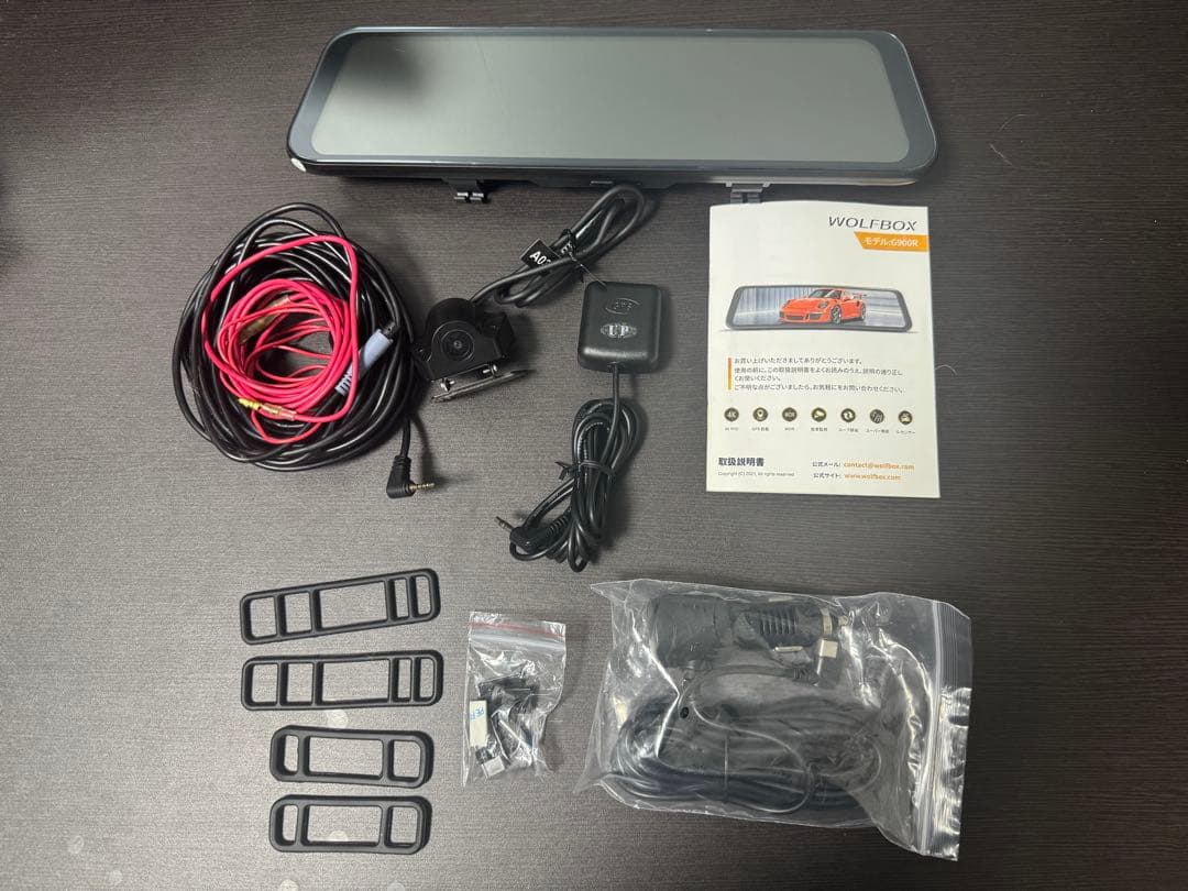 WOLFBOX G900 ミラー型4K＋2.5K 前後カメラ ドライブレコーダー Amazon.com: WOLFBOX G900 Tripro Cabin Version & Cigarette Lighter