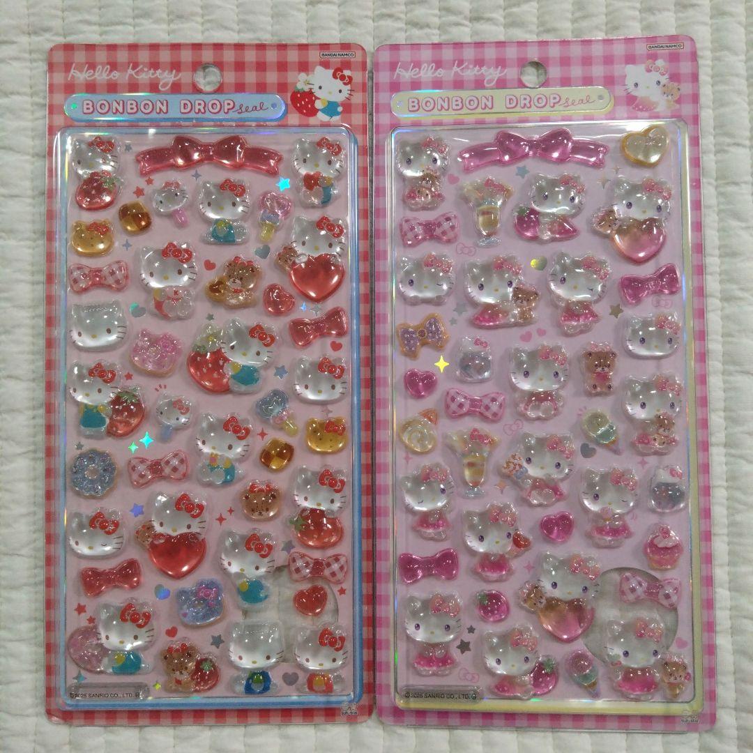 正規品 ボンボンドロップシール サンリオ 第2弾 8種コンプリートセット