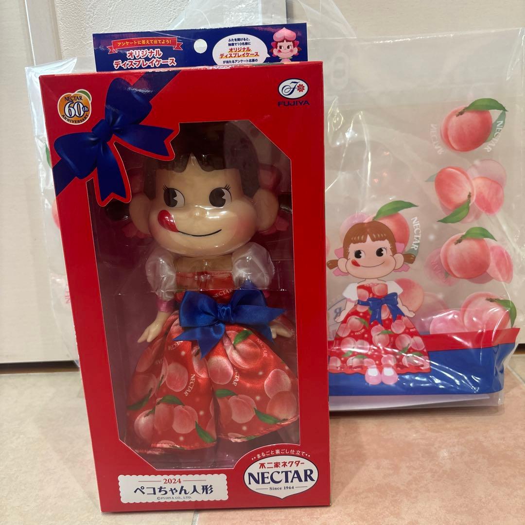 新品・未開封 不二家ネクター ペコちゃん人形2024 セブンイレブン限定