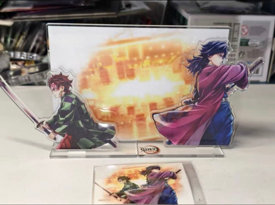 鬼滅の刃　繋ぐ　WEBSHOPくじ　C賞　アクリルスタンド　竈門炭治郎　冨岡義勇