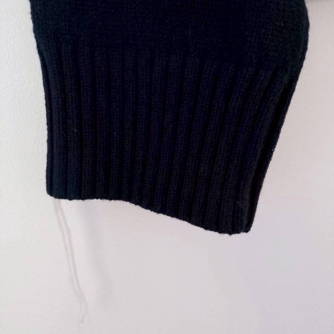 ◾︎現行◾︎ ケンゾー 刺し子ステッチセーター 24SS ニット ネイビー