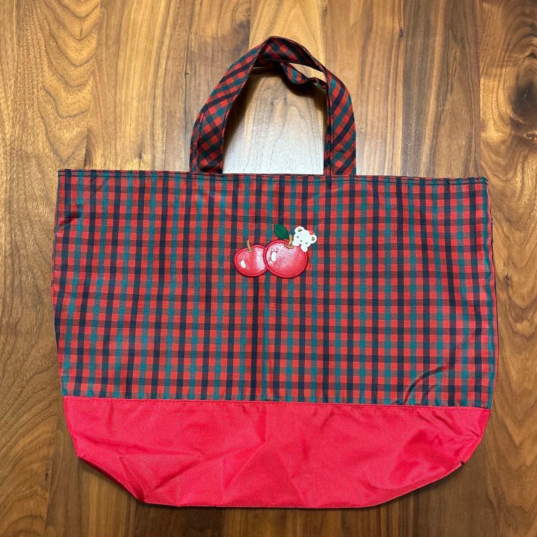 最終価格美品　ファミリア　トートバッグ　レッスンバッグ ファミリア Familiar ANA コラボ 限定トートバッグ レッスンバッグ