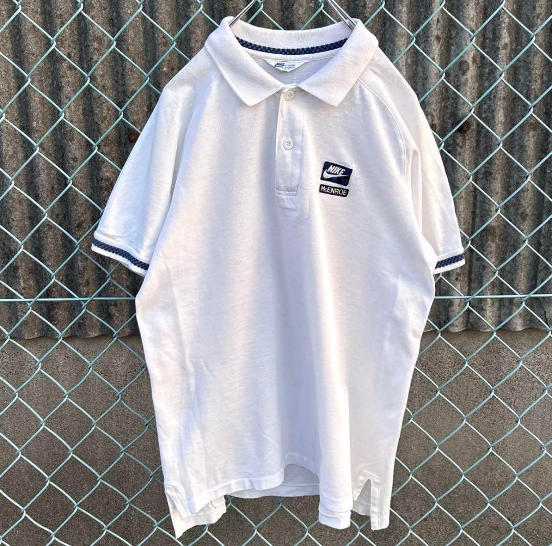 NIKE かのこポロ　McEnroe Lサイズ