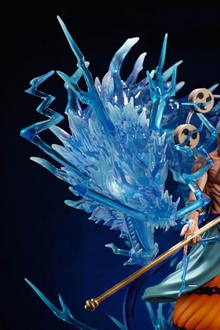 新品】ワンピース エネル ゴロゴロの実 フィギュア ガレージキット