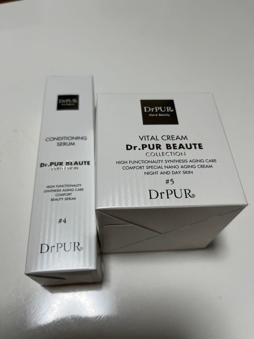 ドクターピュールボーテ #4コンデショニングセラム #5ヴァイタルクリーム