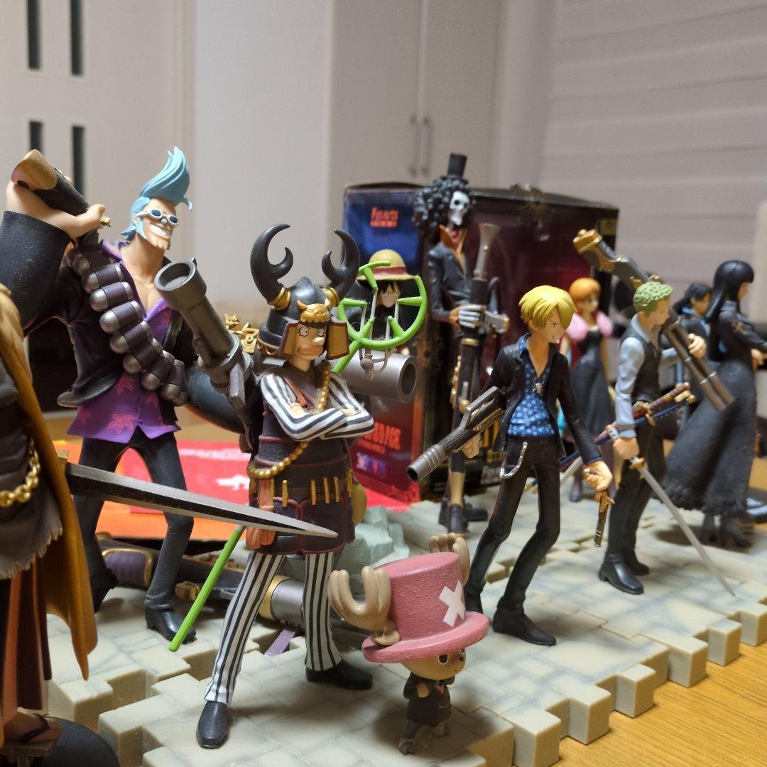 ストロングワールドセット　一番くじフルコンプ＋フィギュアーツゼロ、エース＋シキ