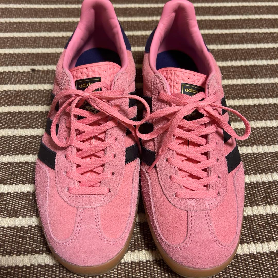 adidas GAZELLE ガゼル　ピンク　インドア26.5cm