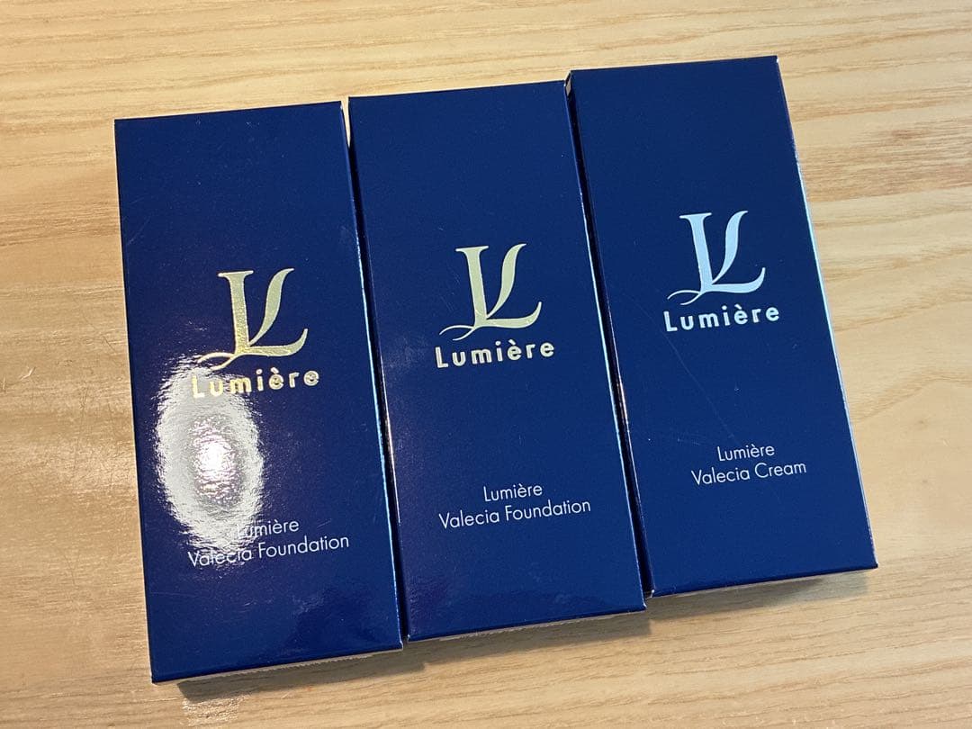 ルミエル ヴァレシア ファンデーション クリーム セット