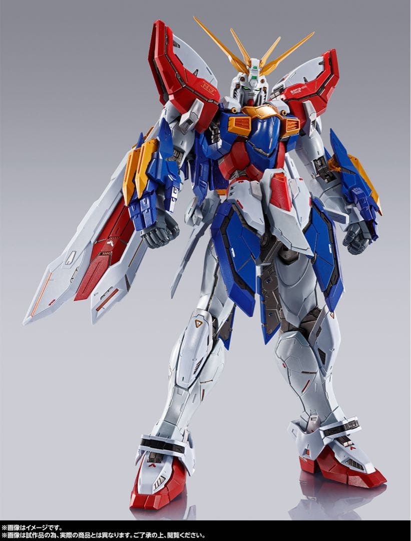 新品未開封】METALBUILD ゴッドガンダム&ゴッドガンダム弐 2次出荷分
