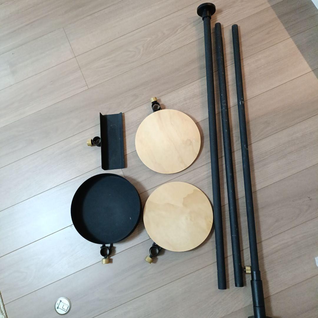 ドローアライン5点セット（ブラック・ラウンド）