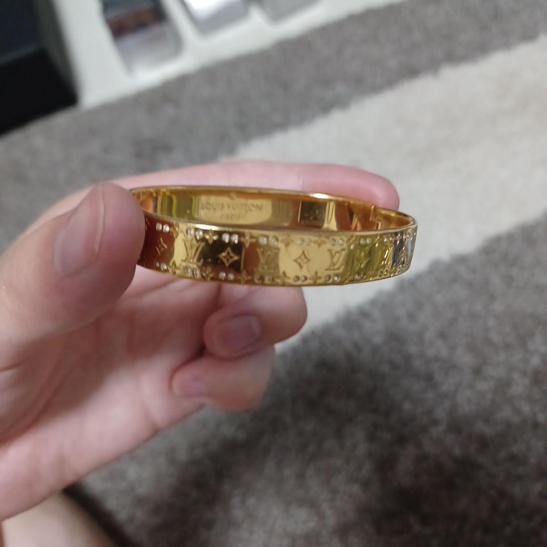 LOUIS VUITTON バングル　リジッド　ナノグラム
