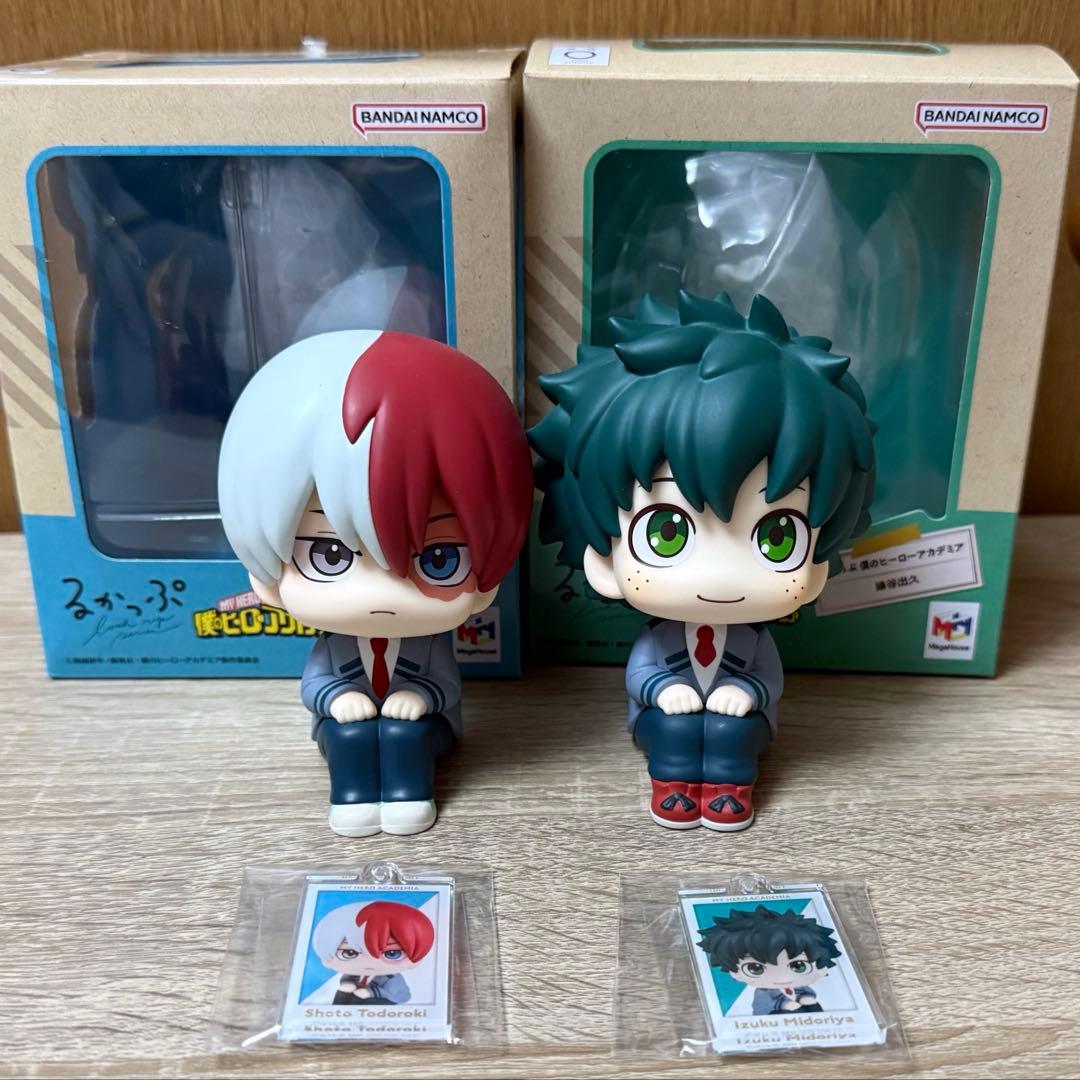 ヒロアカ　るかっぷ　フィギュア　緑谷出久　轟焦凍