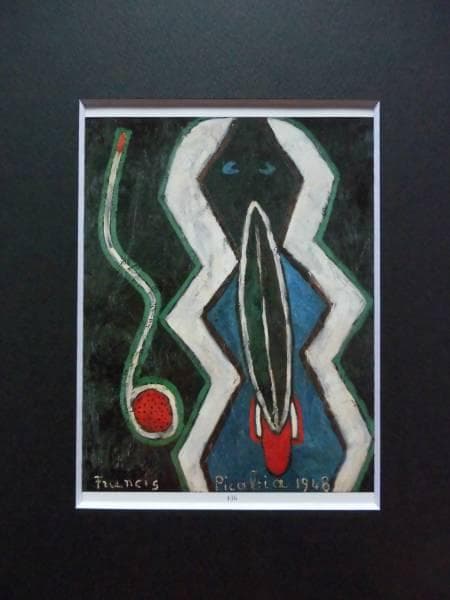 Picabia,GENERATION、希少画集画、新品額装付