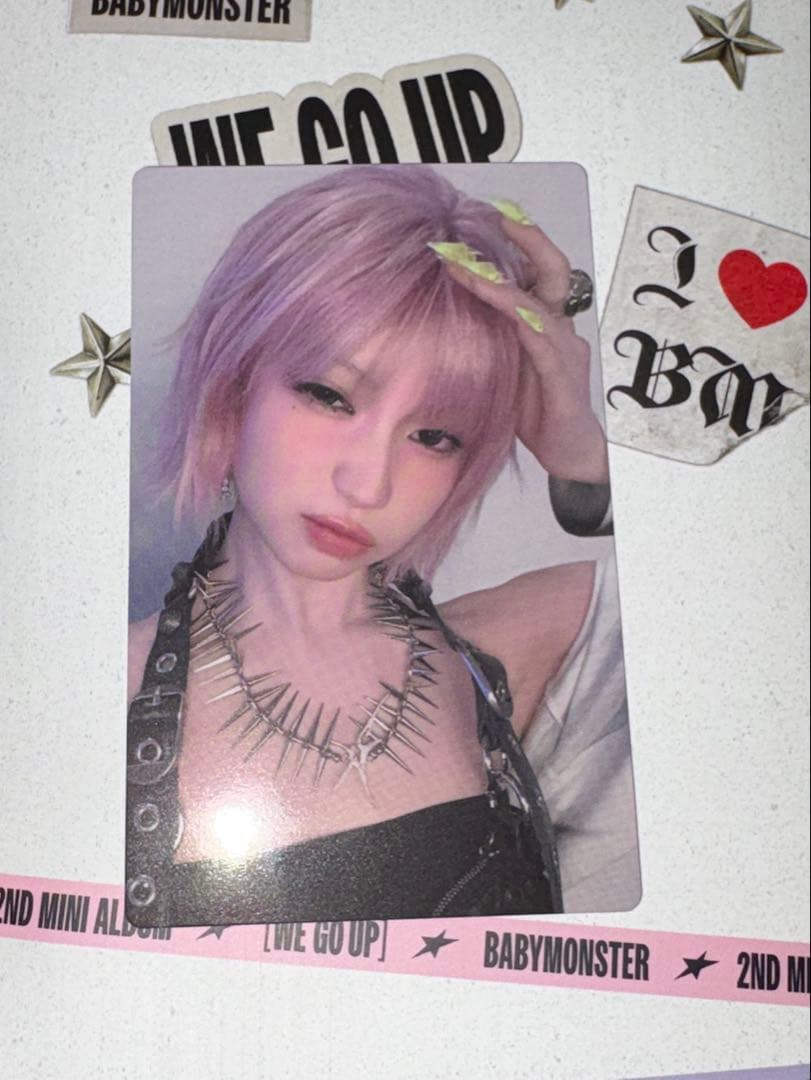 babymonster アサ トレカ we go up - メルカリ