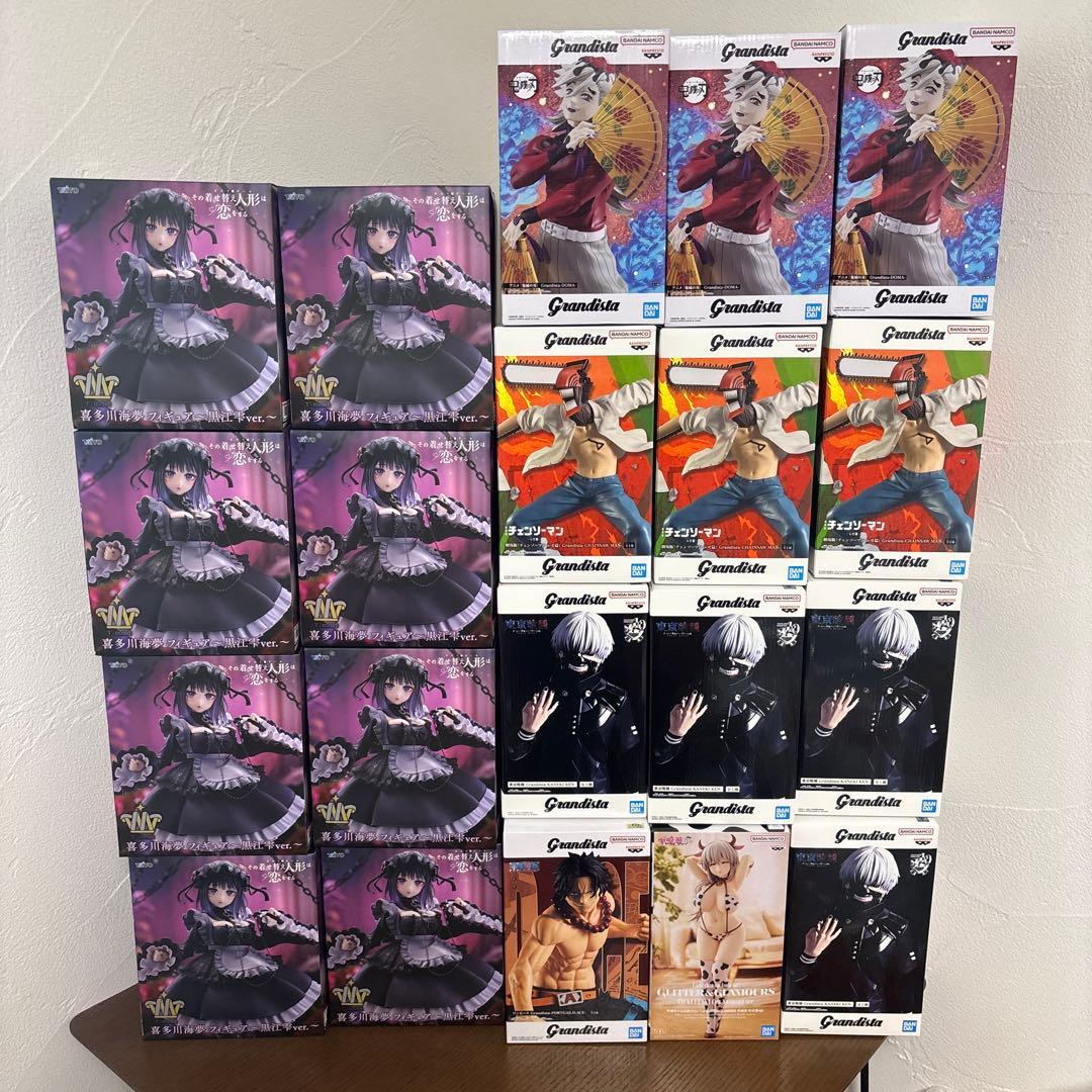 【匿名発送】 プライズフィギュア　まとめ売り　20個　童磨　金木研　チェンソー