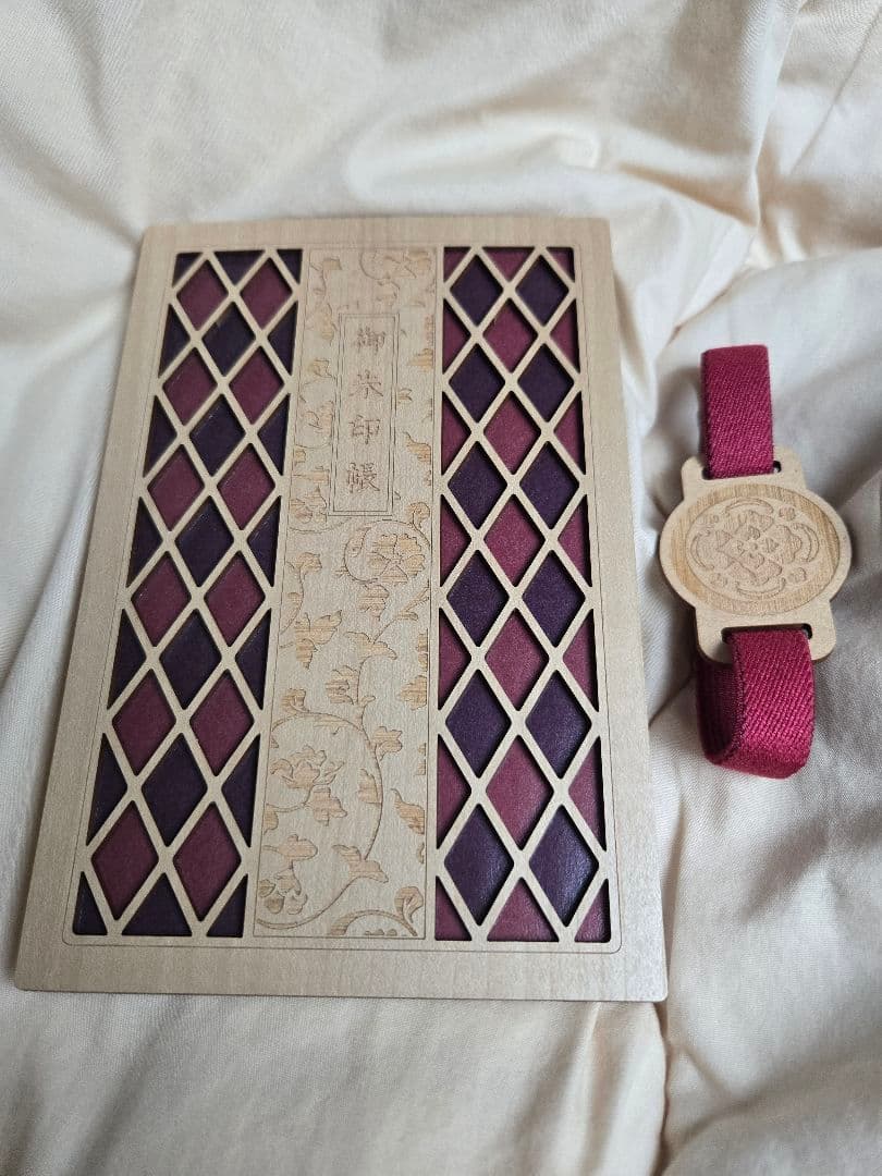 も*ち様 刀剣乱舞 加州清光 御朱印帳 御朱印帳バンド - メルカリ