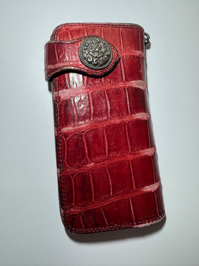 FUNNY バイカーズウォレット 長財布 ウォレットチェーン付 希少カラー