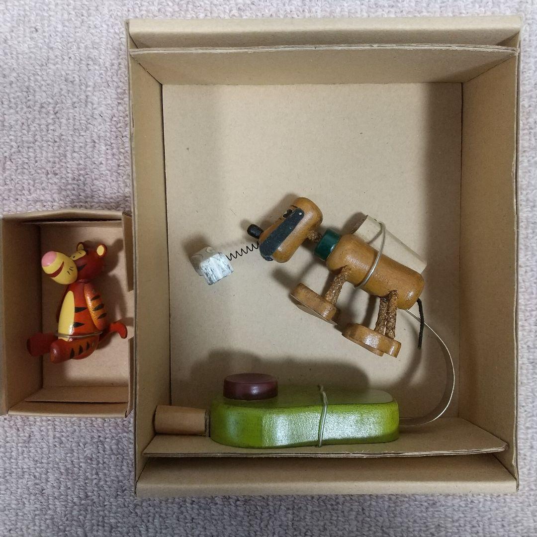 ヤングエポック　ディズニー　レトロトイコレクション　プルート　ティガー ディズニー レトロ・トイ・コレクション Wooden Doll ヤングエポック社