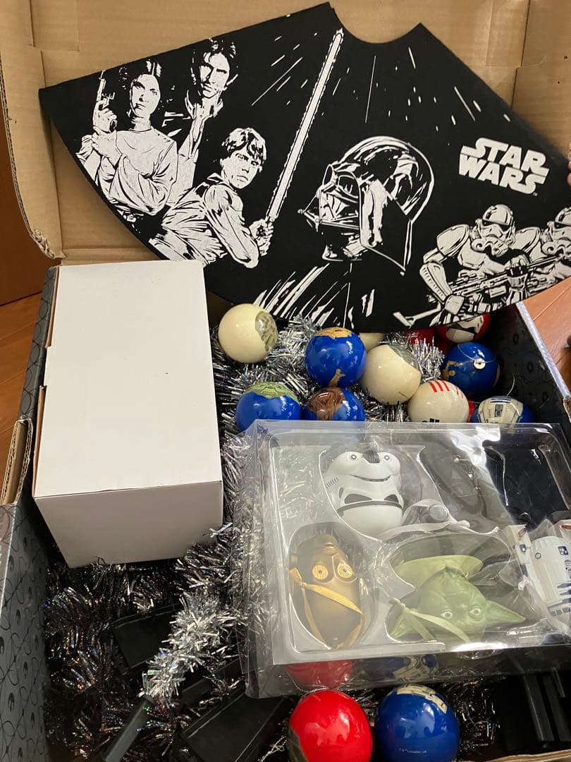 STAR WARS franfran クリスマスツリー (ライトは故障しています - メルカリ