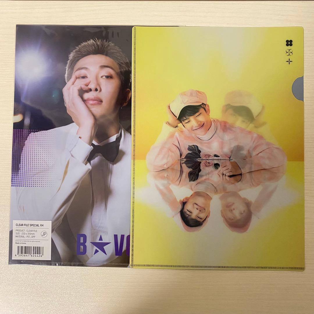 BTS ナムジュン RM トレカ セット クリアファイル - メルカリ