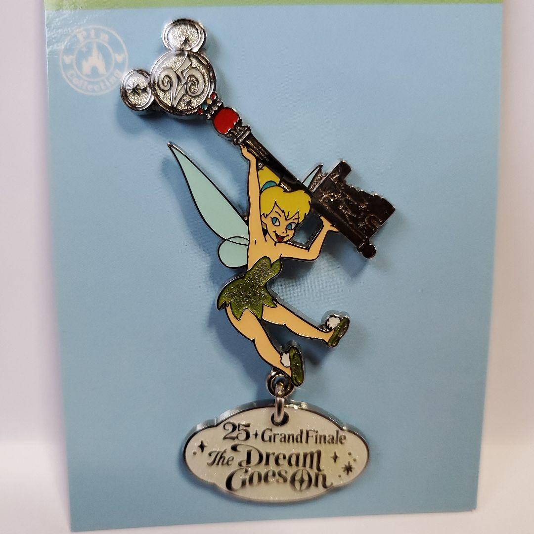 TDR25周年グランドフィナーレ ティンカーベルピンバッジ 美品 希少
