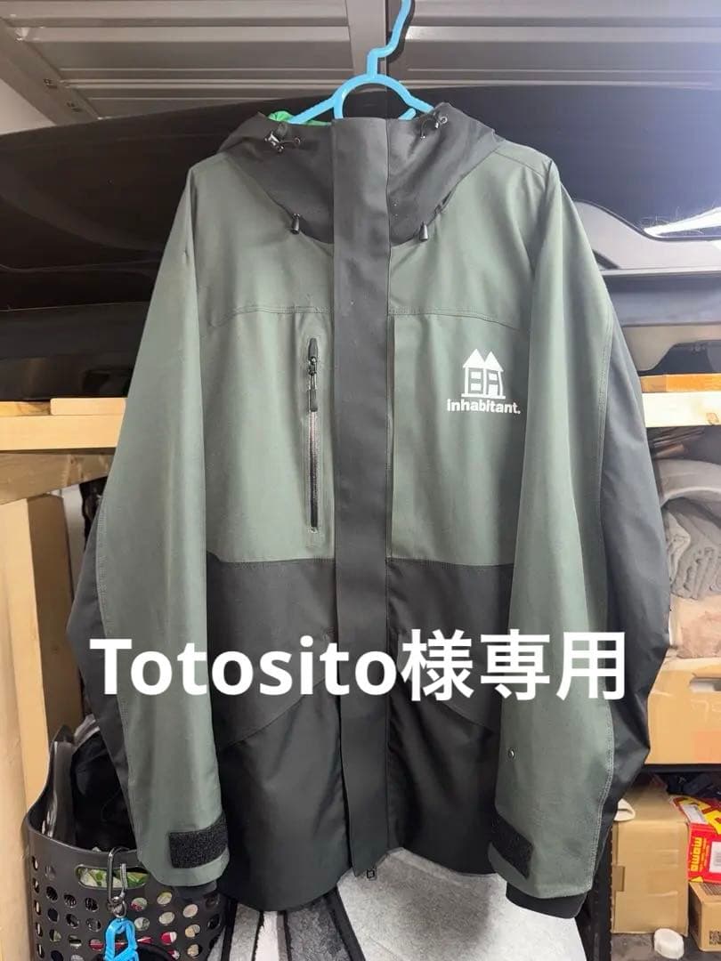 Totosito 　inhabitant. スノーボードウェア XL