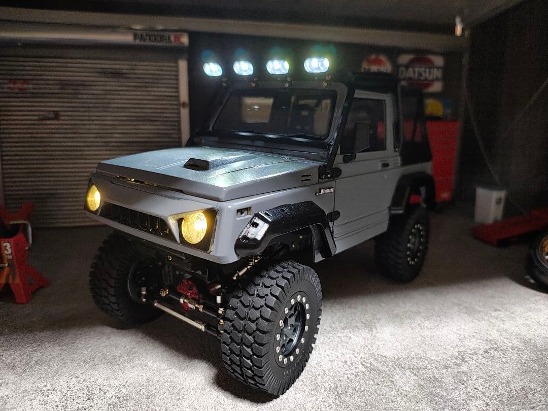 WPL C74ジムニー　グローバル版　4リンク　幌車