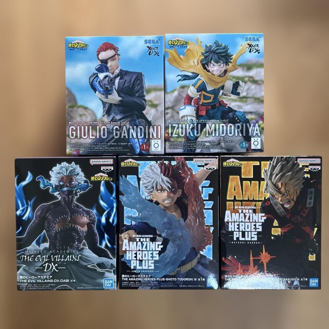 僕のヒーローアカデミア フィギュア まとめ売り 5体セット - メルカリ