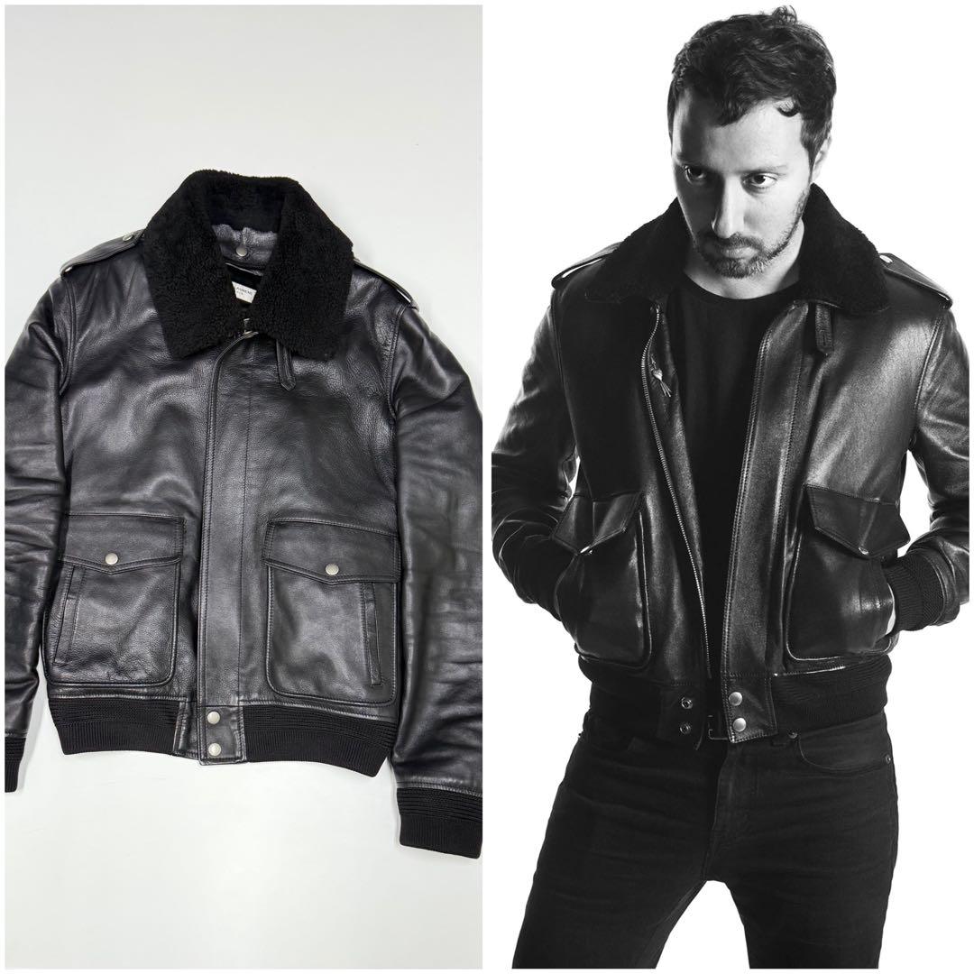 Saint Laurent サンローラン レザージャケット　デザイナー着用 Saint Laurent サンローラン レザージャケット デザイナー着用 - メルカリ