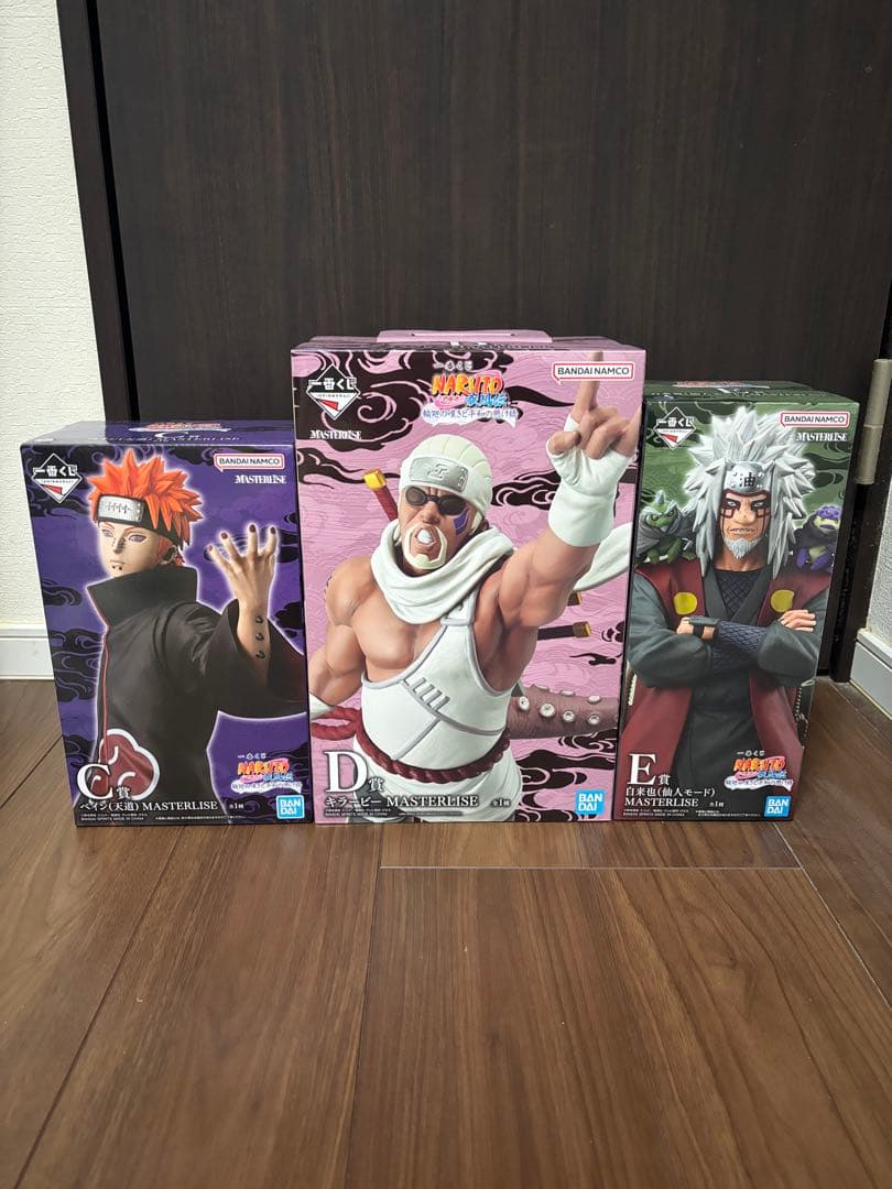 一番くじ ナルト NARUTO ペイン　キラービー　自来也　C賞 D賞 E賞